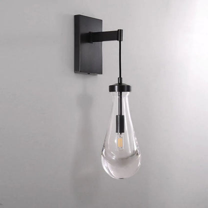 Rain Aura Glass Wall Sconce
