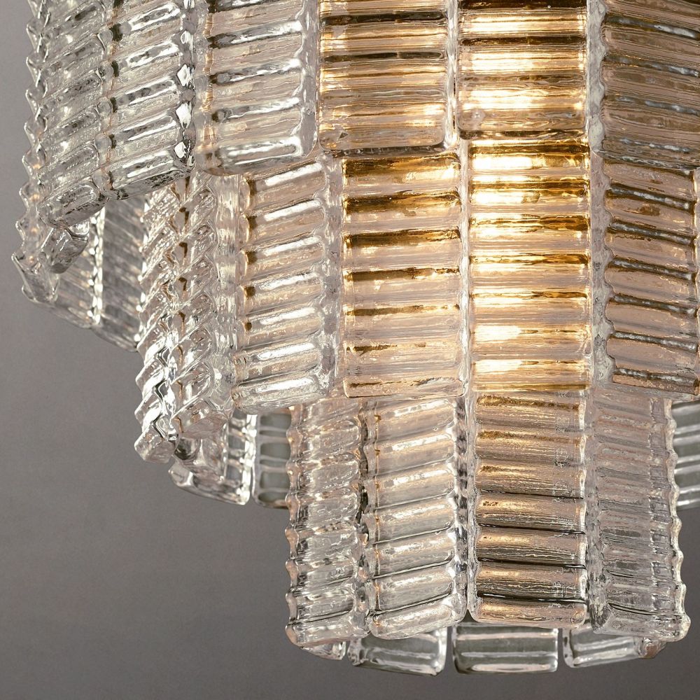 Sirene Draped Glass Pendant Light