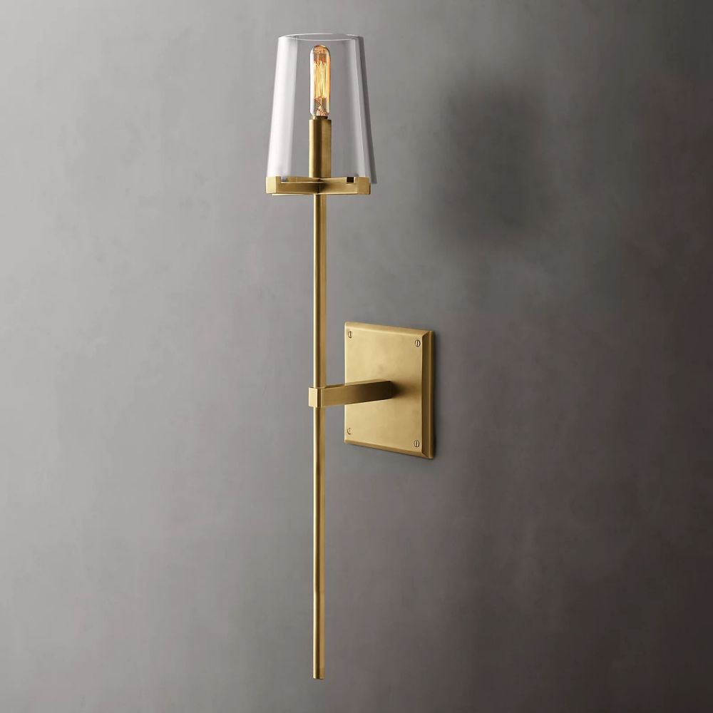 Pauillac Modern Heritage Torch Wall Sconce