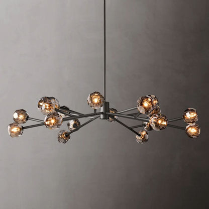 Boule De Radiant Crystal Round Chandelier 60"