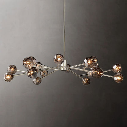 Boule De Radiant Crystal Round Chandelier 60"