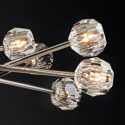 Boule De Radiant Crystal Round Chandelier 60"
