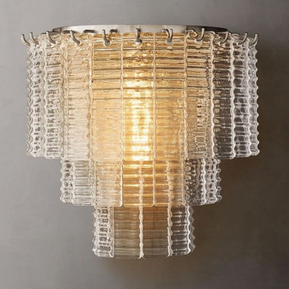 Sirene Draped Glass Wall Sconce