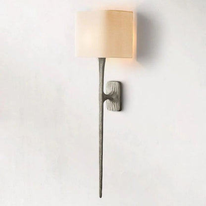 Thaddeus Artisan Forged Shaded Wall Sconce