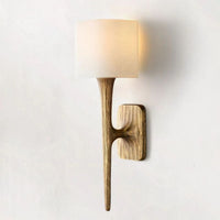 Thaddeus Artisan Forged Shaded Wall Sconce
