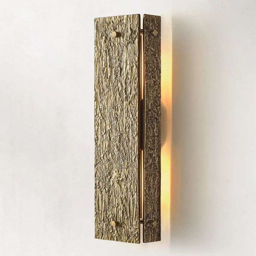 Vouvray Etched Metal Grand Wall Sconce