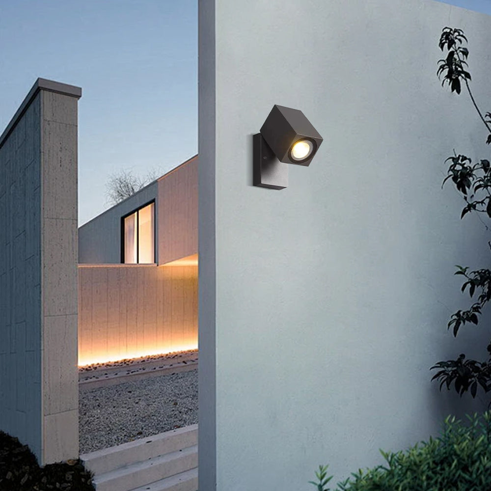 Modern Rotatable Square Wall Lamp