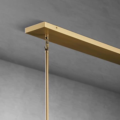 Modern Tulip Linear Chandelier for Dining Room and Bedroom