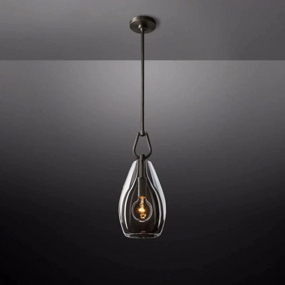 Botanist Crystal Flute Pendant Light