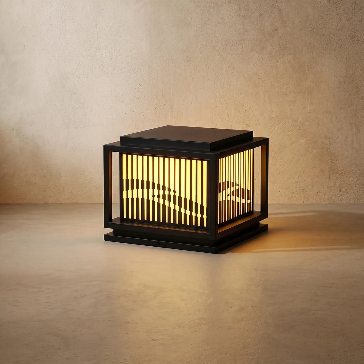 Arcato Vintage Metal Outdoor Pillar Light
