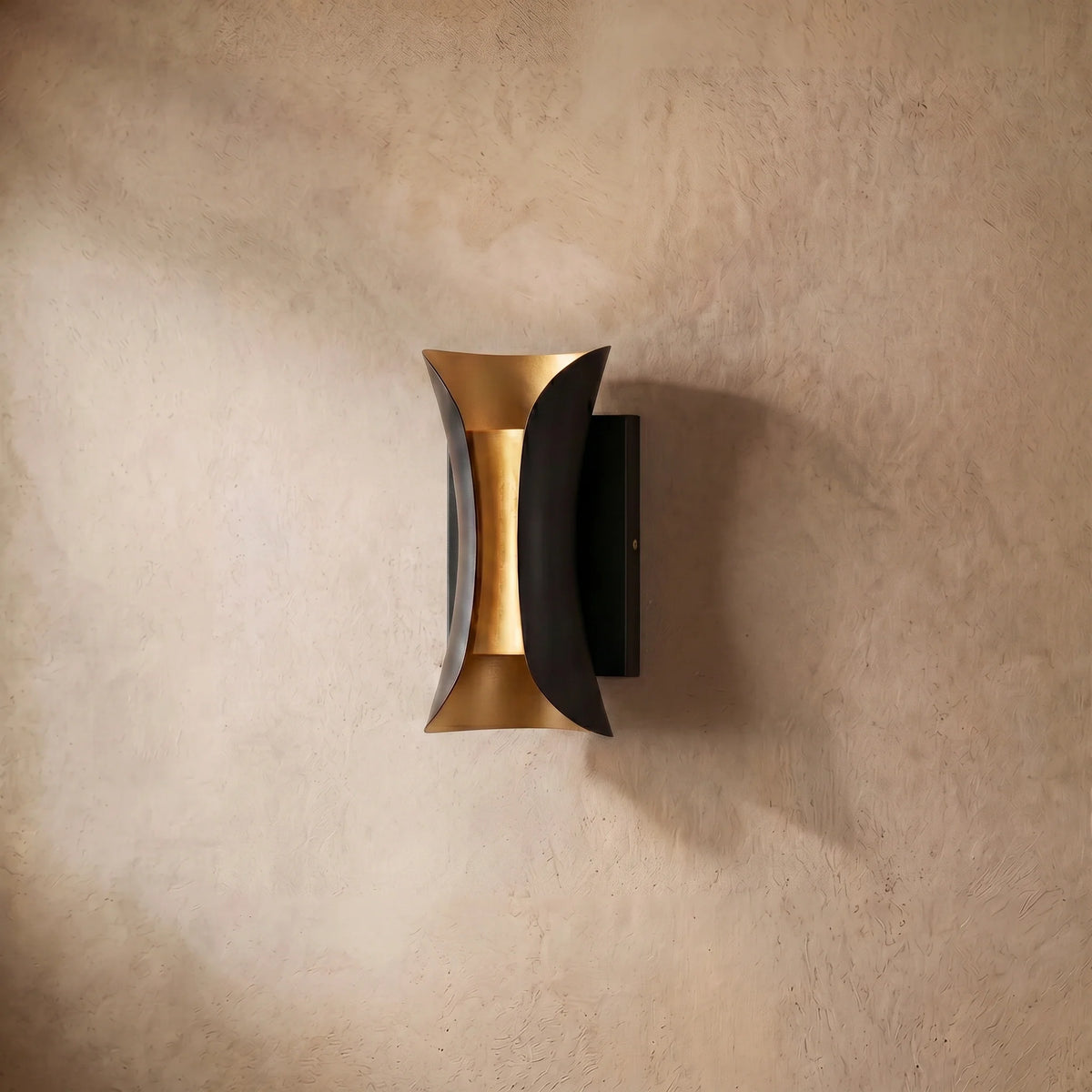 Irondale Curved LED Outdoor Wall Light
