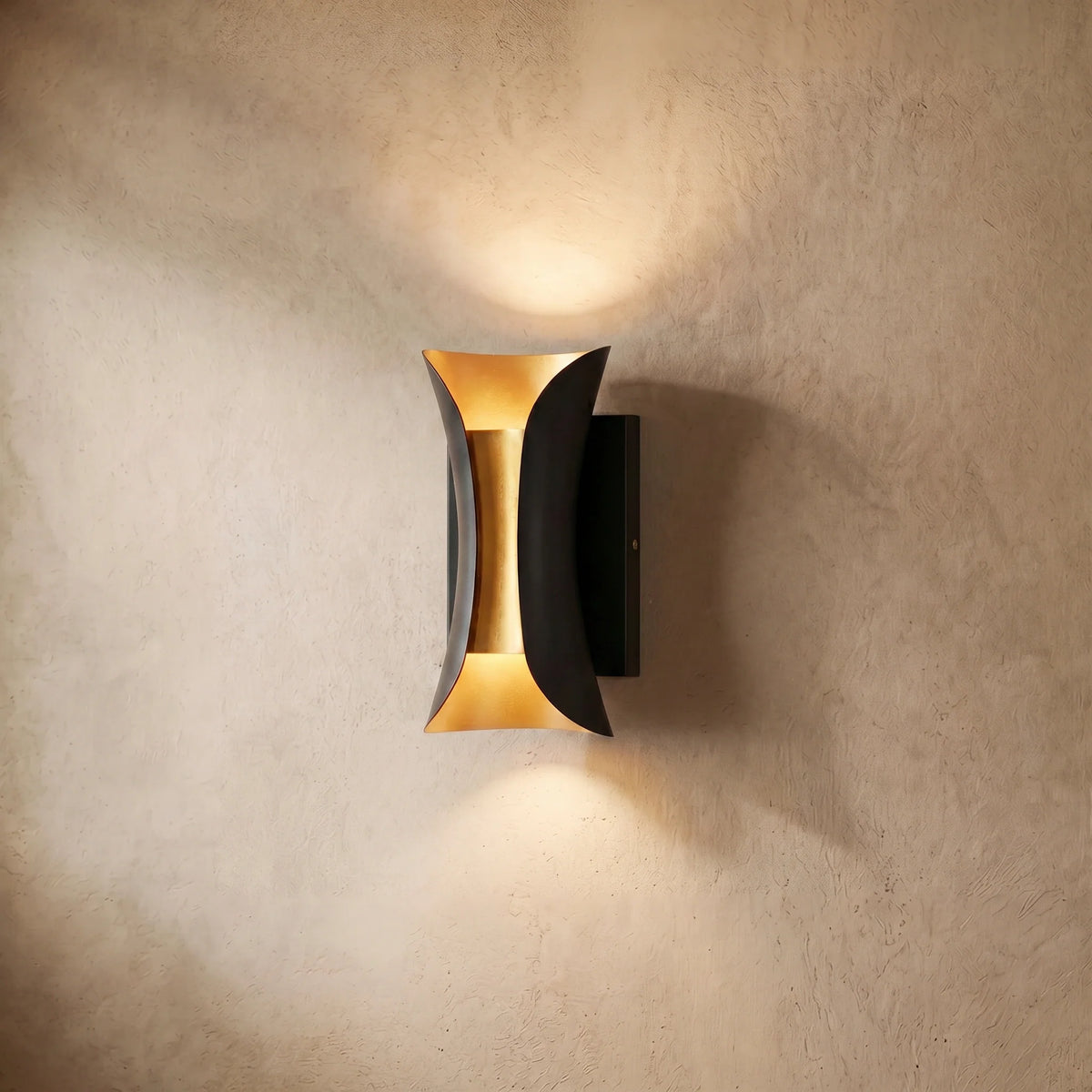 Irondale Curved LED Outdoor Wall Light