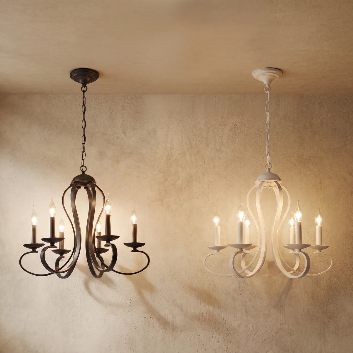 Excelis Vintage Candle Chandelier