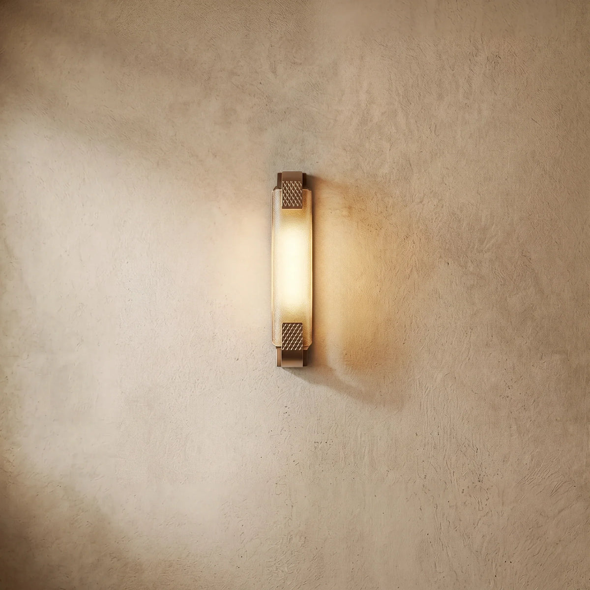 drainpangolin Lunara Modern Luxury Wall Lamp – Gold Crystal Rectangular Light for Living Room